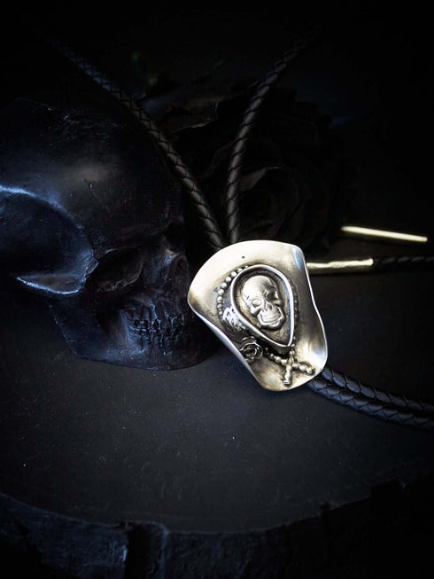 BoloTie Cowboy Skull Pendant